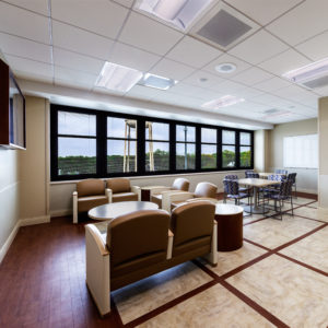 CDH inpatient behavioral health group room